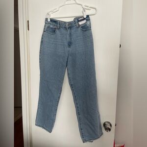 Medium wash jeans. New with tags